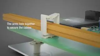 TR Cable Management - Locking Wire Saddles
