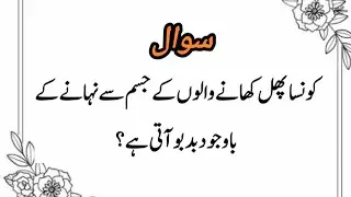 Very interesting general knowledge question answers about islam | islamic phailliyan in Urdu