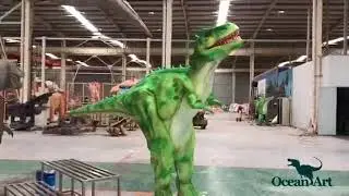 T-rex Child Dino Costume-Zigong Ocean Art Dinosaur