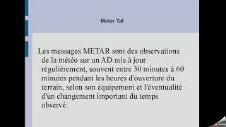 E-Learning METAR Drone