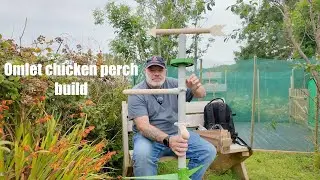 Omlet chicken perch build