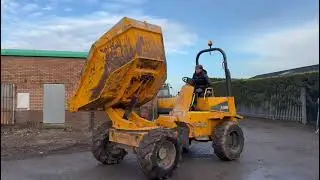 THWAITES MACH666 6 TONNE SWIVLE TIP DUMPER*3628 HOURS*