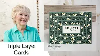 Triple Layer Card Layout: How To Make A Simple Card With Designer