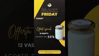 🥛 Sconto del 50% sulle Confezioni di Yogurt da 12 vasetti! Solo il 27 Novembre! 🕐✨