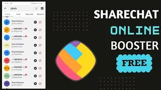 sharechat online booster app free || how to increase online gethring in sharechat 2023