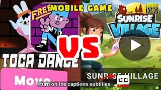 TOCA DANCE FREE vs SUNRISE VILLAGE | CC Captions