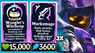 Veigar, but I'm a Tank with 3600 AP and 15,000 HP