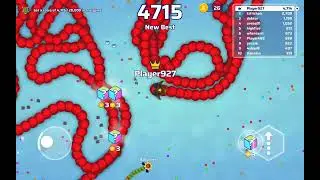 ZWEIMAL PLATZ 1! 🐍 Rekordjagd in Snake.io / TWICE NO. 1! 🐍 Record Hunt in Snake.io