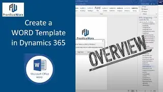 Create a Word Template in Dynamics CRM 2016