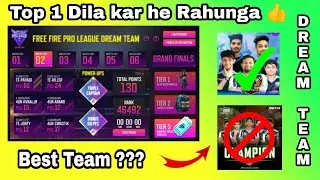 Best Team for FFPL Dream Team | How to Reach Top 1 and Claim the Rewards | जो देखेगा वहीं कर पाएगा 🔥