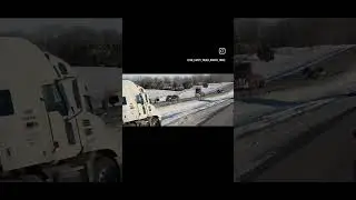 Truck crashes in Iowa on I80 from December 12th and 13th 2025. The freeway was shutdown 