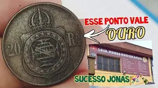 R$ 1800,00; Moeda 20 R&eacute;is ano 1869 IMP&Eacute;RIO ,variantes raras e valiosas.