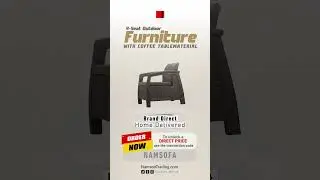 Transform Your Outdoor Space | Luxury 4-Seat Outdoor Furniture Set with Coffee Table