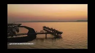 2022 Epic Sunset in Edmonds WA! Best 4K Drone Stock Video!
