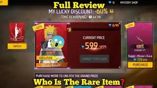 Free Fire New Mystery 🤯 Shop Get Up To 90 % OFF | Naruto Chapter 2 Mystery Shop 2025 Pakistan Server