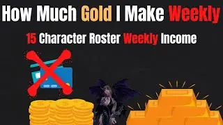 How Much Gold I Make With My Roster Weekly | Lost Ark