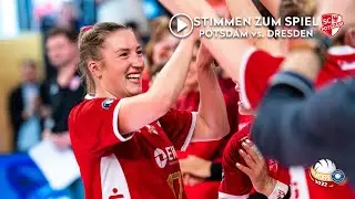 Volleyball Bundesliga: Stimmen zum zweiten Playoff-Halbfinale Potsdam vs. Dresden
