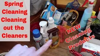 Spring Cleaning 2019 Cleaning out the Cleaners!  New and Improved Cleaning Products