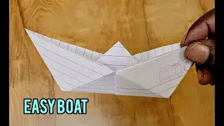 How to Make a Paper Boat | Easy Origami Boat Making Step by Step