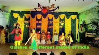 Dance performance of different states on annual day 2023 in KV RAMESWARAM