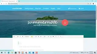 How to use summernote in laravel 8