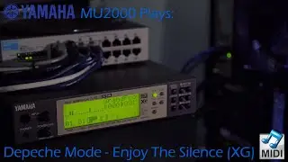 Yamaha MU2000 Plays - Depeche Mode - Enjoy The Silence (XG)