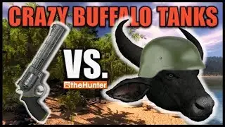 CRAZY BUFFALO TANKS - .454 much tougher now! - theHunter Classic