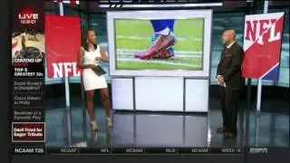 Elle Duncan & Cari Champion Thighs and Legs | ESPN
