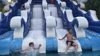 WaterSlideFun - Mike & Evan