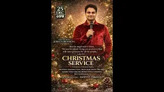 The Jesus Church India||Christmas Service (25-12-2025)||Prophet Dinesh Branson