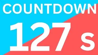 127 seconds timer ⌛ (one hundred twenty seven seconds timer ⌛)