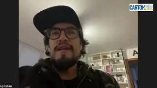 Apitatan, artista. Tema: mural de Pavel &Eacute;g&uuml;ez para Prefectura de Pichincha