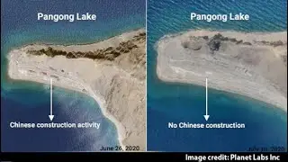 Partial Chinese Withdrawal From Fingers Area Along Pangong Lake: Satellite Pics