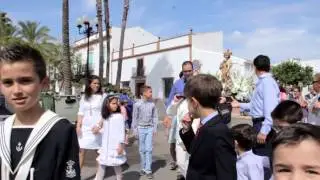 Pequeña Muestra de este día del Corpus en Villarrasa