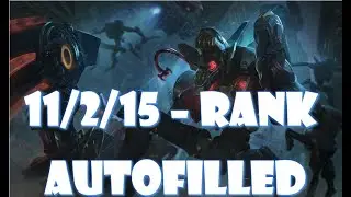 We all didn't think I could do this - Fiddlesticks Jungle - SD RANK - 11/2/15 - League of Legends