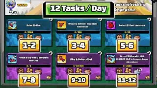 Hill Climb Racing 2 - 12 TASKS Per Day Speedrun Gameplay