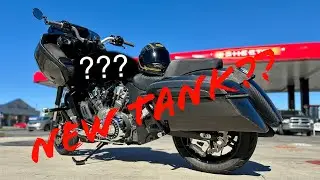 Indian Challenger fuel filter change.  