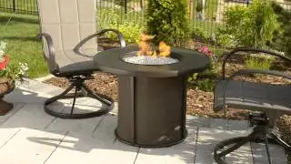 Stonefire Gas Fire Pit Table - The Outdoor GreatRoom Company