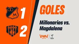 Millonarios vs. Uni&oacute;n Magdalena (goles) | Liga BetPlay Dimayor 2025-2 | Fecha 1