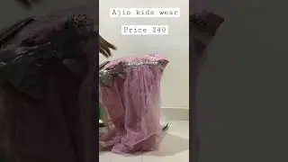 Ajio kids wear #ajio #ajiohaul #ajiokidswear #babygirldress #pinkdress #babypink @Rifafam-pt9ye