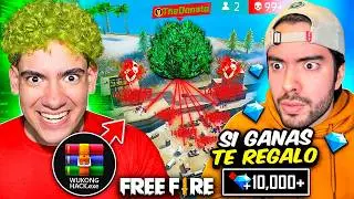USE HACKS en FREE FIRE y MI AMIGO NO SE DIO CUENTA !! *me dio diamantes* | TheDonato