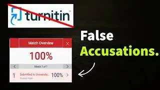 Turnitin Don't Care their Plagiarism Detector is Broken