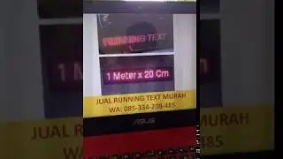 Jual Running Text 1 Meter Pasuruan, Jual Harga Running Text 1 Meter Pasuruan