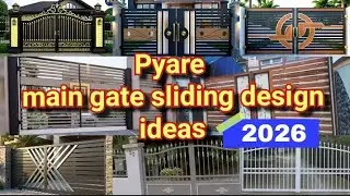 Top 50 modern boundary gate design | Iron gate design for homel Steel gate design for home