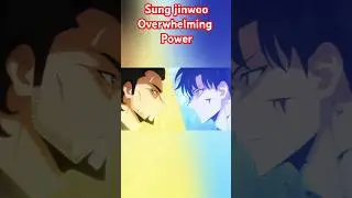 solo leveling sung jinwoo's power overwhelming 🔥🔥🔥🔥#anime #naruto #sololeveling  #sungjinwoo #music