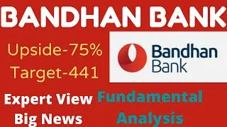 Bandhan Bank Stock Fundamental and Technical Analysis शेयर होल्डर ख़बरदार वीडियो  पूरा देखे