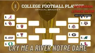 Lemme Talk To Ya Tuesday: Cry Me A River Notre Dame!