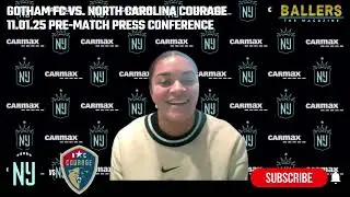 Pre-Match Presser: Defender Jess Carter | Gotham FC vs. North Carolina Courage | NWSL | 11.01.25