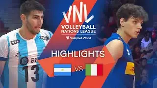 🇦🇷 ARG vs. 🇮🇹 ITA - Highlights Week 1 | Men's VNL 2022
