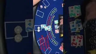 Dealer has insane 8 card hand!